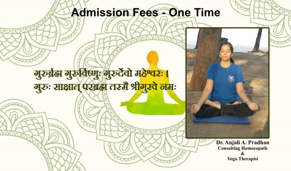 Admission Fee - Yoga Group